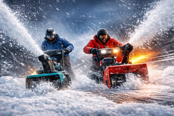 Akku-Schneefräsen im Vergleich